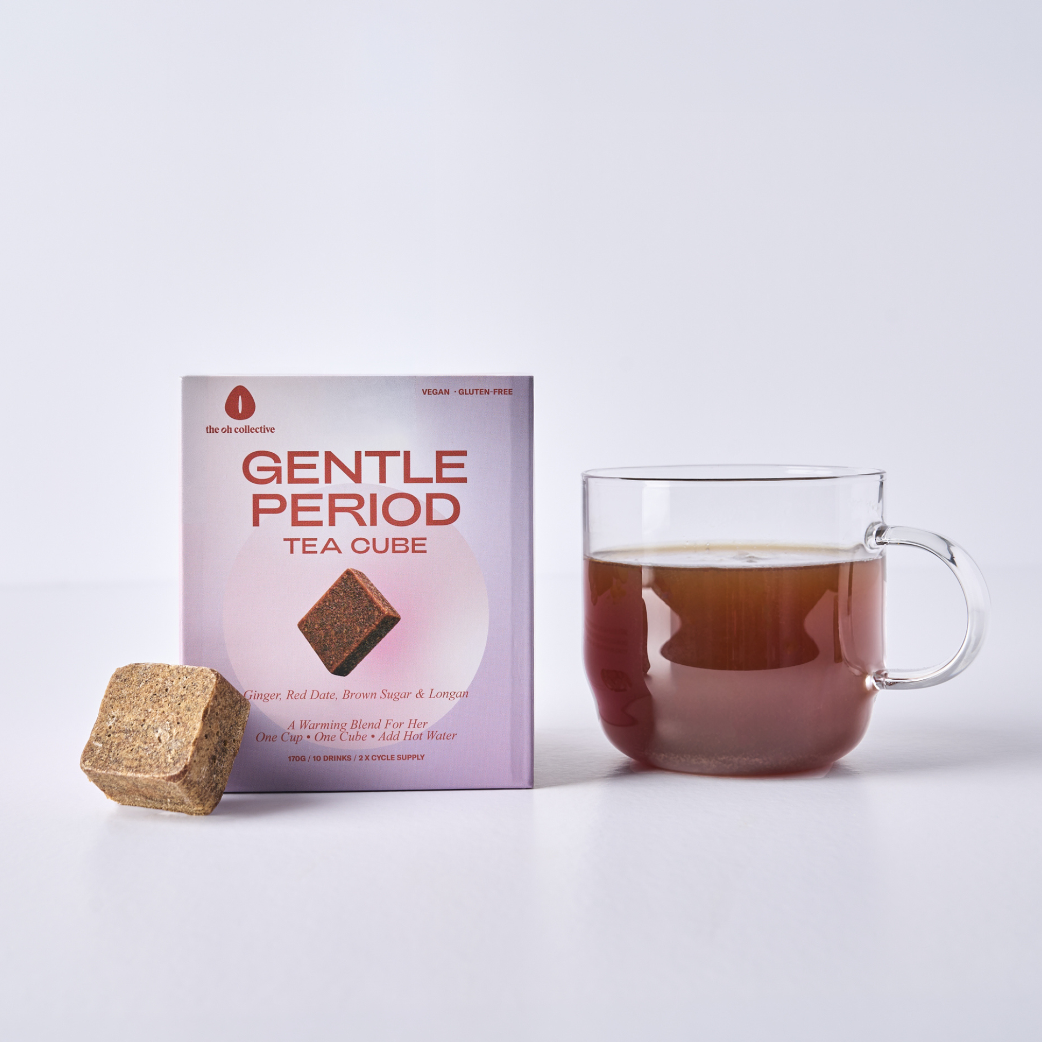 The Oh Collective | Gentle Period Tea Cube - 10 Pack