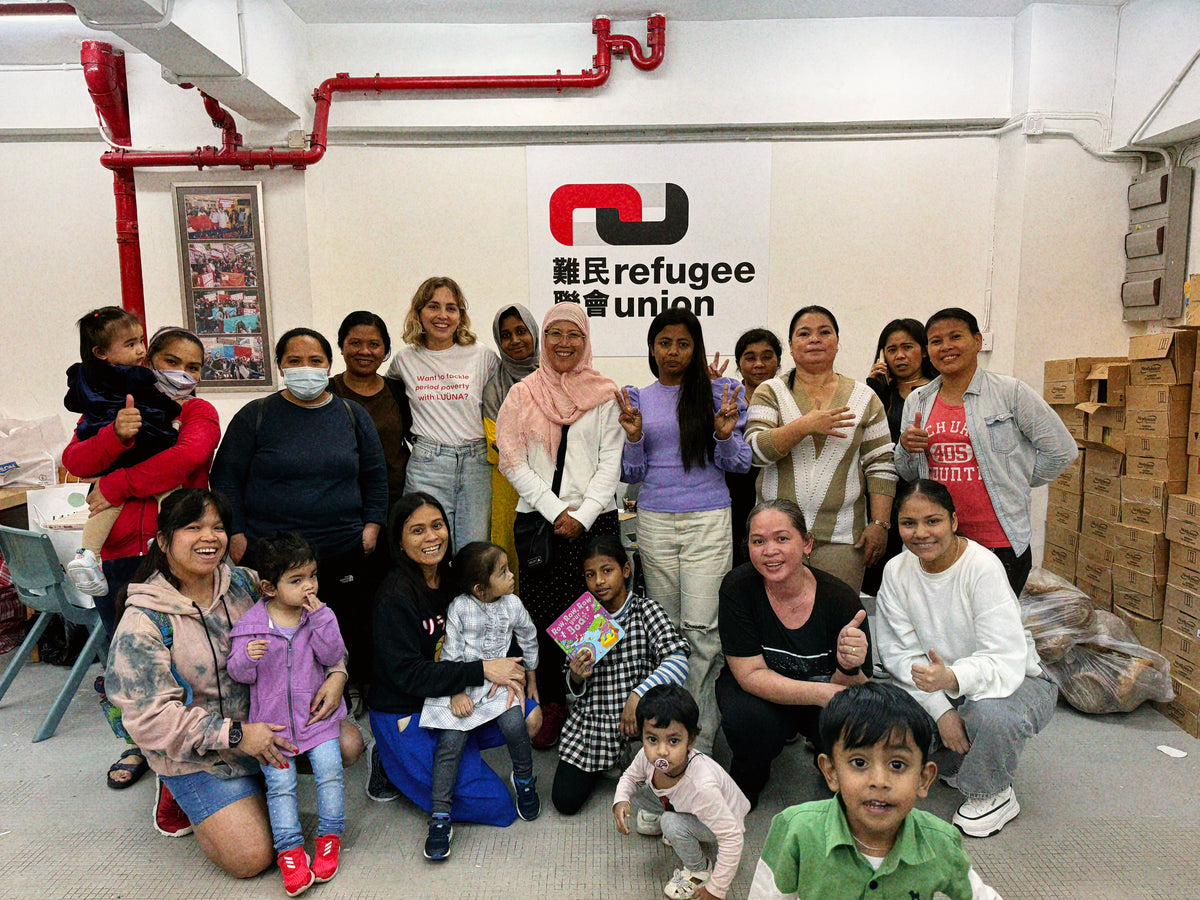 LUÜNA x The Zubin Foundation: Fighting period poverty for young girls –  LUUNA