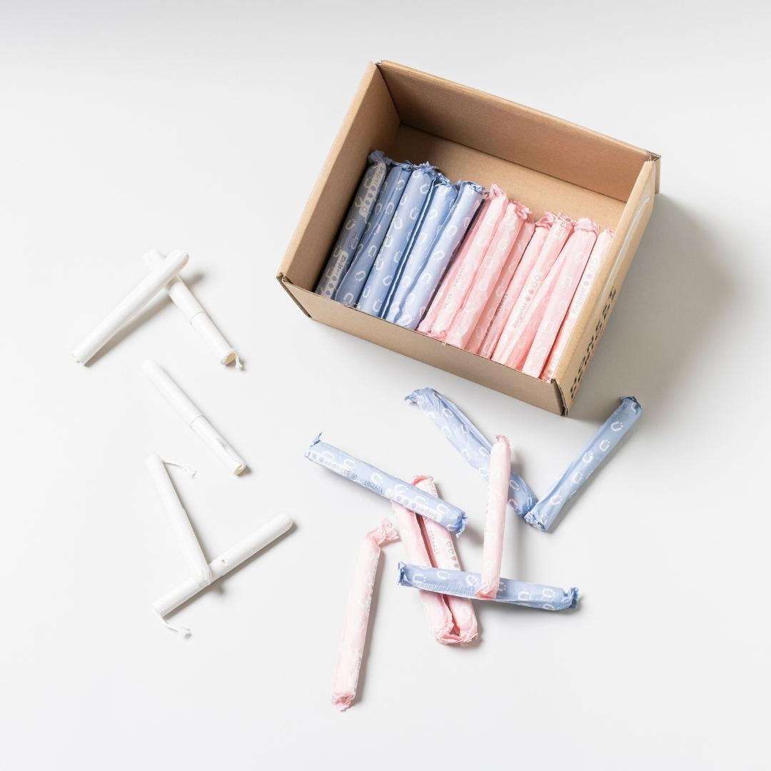 Organic Applicator Tampons Ecofriendly Bulk Buy LUÜNA LUUNA